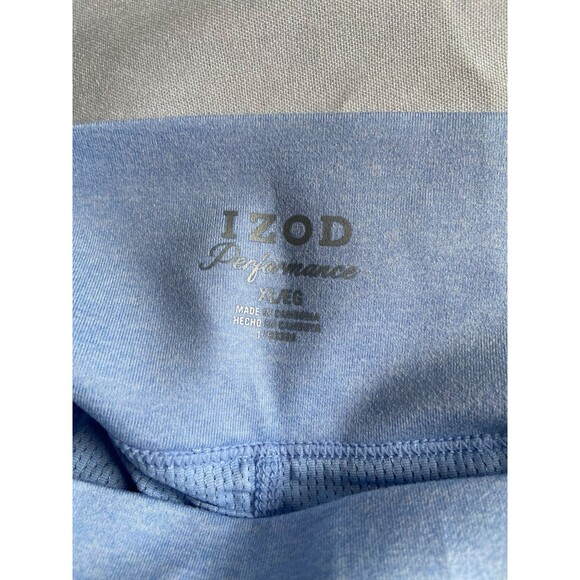 Tennis Skort Blue Pleated Back UPF-30 Sz XL Quick Dry Izod Stretch Hidden Pocket - Picture 7 of 8